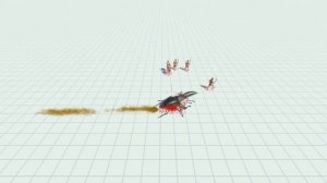 Скорпион размером с здание уничтожает динозавров ( Animal Revolt Battle Simulator )