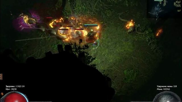 Фарм карты Чаща 69 уровень. Путь изгнанника. Farm map level. Path of exile смотреть онлайн