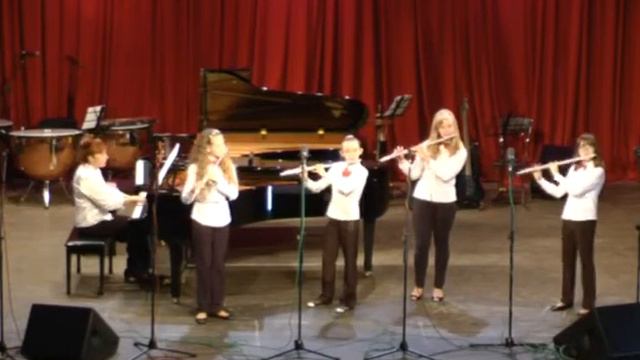 И. Черни. Буги исп. Лауреаты городских и зональных конкурсов квартет флейтистов смотреть онлайн