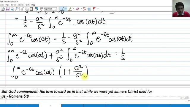 Laplace Transform of Sine and Cosine Function - Advanced Engineering Mathematics смотреть онлайн
