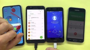 Incoming Call Samsung Galaxy J3 Vs Samsung Galaxy J7 NEO/ Outgoing Call Xiaomi 9C NFC HUAWEI Y3 201