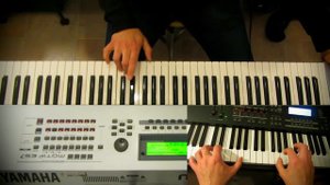 BANANA SPLIT song | Yamaha Motif Es7 + Moxf8