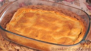 Что скрыто под румяной корочкой?
ПИРОГ С КАРТОШКОЙ И ВЕТЧИНОЙ