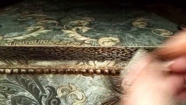 Как сделать переделку , реставрация , декупаж старой тумбочки .Часть 2 смотреть онлайн