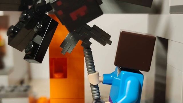 «Заброшенная» шахта Лего Майнкрафт (анимация) смотреть онлайн