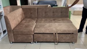 Диван для кухни угловой со спальным местом и коробом по вашим размерам