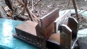 Самодельные тиски.