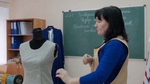 Открытый урок по специальности "Швейное моделирование и производство одежды"