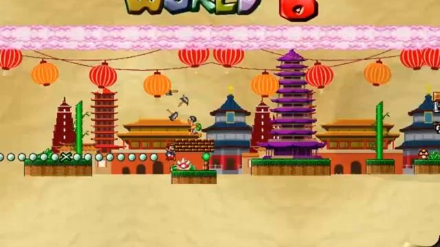 Mario Forever Wondrous Journey World 6 By Adeel Malik Completed Video смотреть онлайн