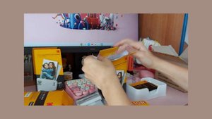 5 minutes vlog | kodak mini 2 retro photo printer, youtube, allenamento