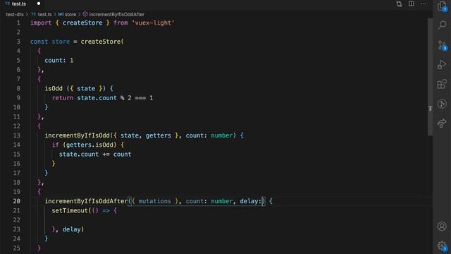vuex-light - better DX for Vue 3 state management solution