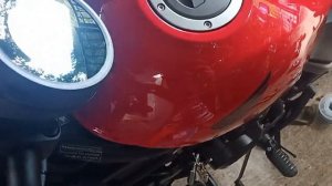 Phone Charger installation on Honda Rebel 500. Honda Rebel 500 Philippines.