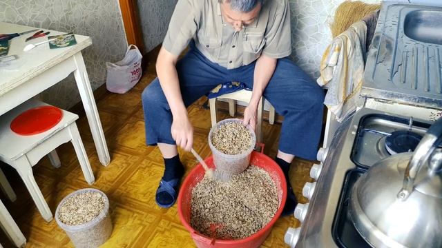 20 Делаю трюфель белый в ведре