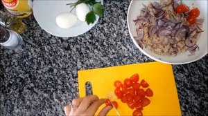 Салат с Тунцом и Консервированной Фасолью  Домашний ресторан Juliaidea