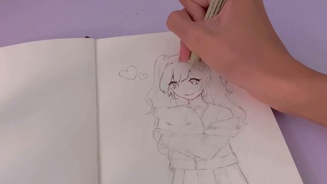 chill draw with me ☆ // trying out arrtx 80 set alp markers смотреть онлайн