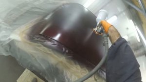 Как покрасить крышу в гараже!!! НЕ взорвало!!!