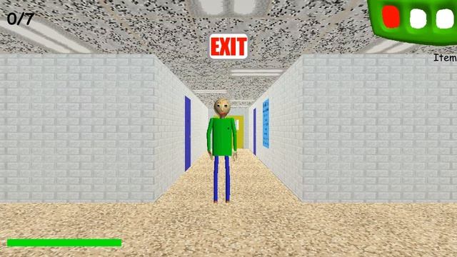 Самая первая версия Балди! Альфа версия Baldi's Basics in education and learning v 1.0. смотреть онлайн