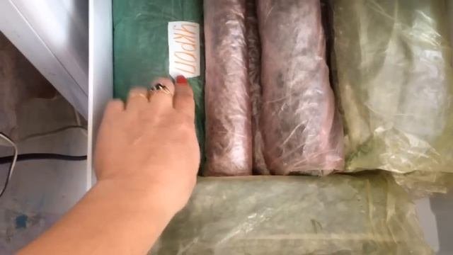Обзор моей морозильной камеры/ что осталось из заморозки