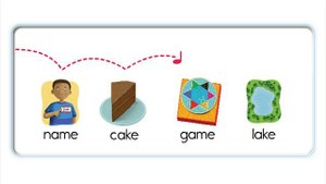 Oxford Phonics World 3 unit 1 name/cake/game/lake