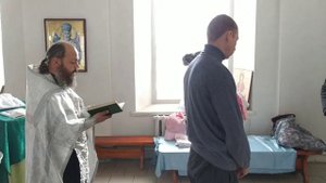 Крестим дочку Василия ( КФХ Безин)