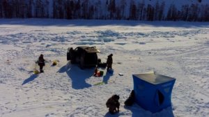 Поездка на Тойоте Лит Айс Ноах из Иркутска на рыбалку на Байкал в марте 2021 года.