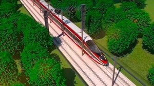 ??Первый российский высокоскоростной поезд. Встречайте в 2028 году! | High-speed train in Russia