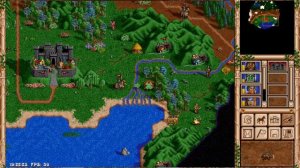 Игра Heroes of Might and Magic II на планшете Андроид: HOMM2 - вторые Герои меча и магии 2. Серия 12