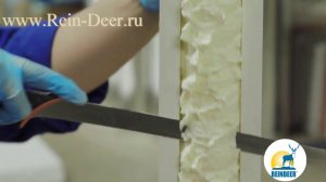 Применение монтажной пены Tytan 65