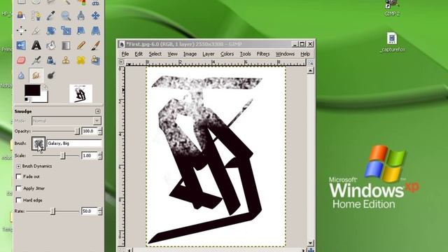 Using the Eraser and Smudge Tools in Gimp 2 6 смотреть онлайн