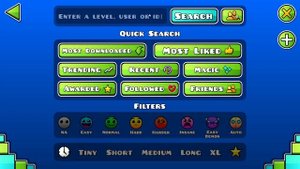 уровни для тренировки: волны самолёта, НЛО, паука, шара в (geometry dash)