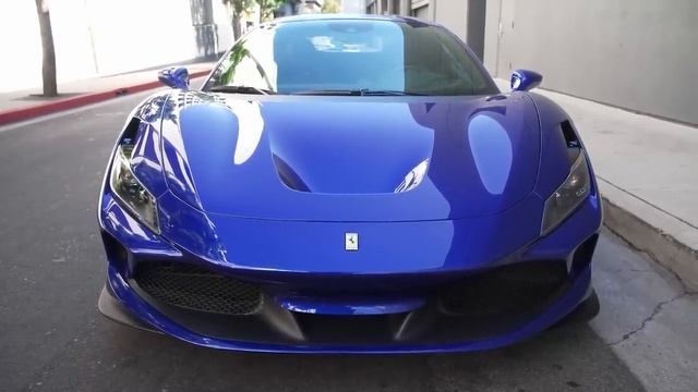 INSANE Rolls Royce Cullinan Widebody with 50 Spoke Wheels, Blue Ferrari F8. смотреть онлайн