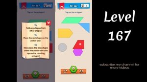 IQ Boost Level 167 Tap on the octagon