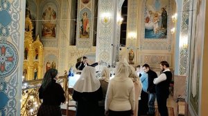Крещение Господне, 2-й антифон. Регент Екатерина Артюхова.
