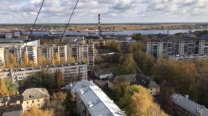 Вид с 19 этажа Балтийская 3. 10.19.2012г