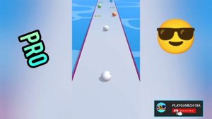 NOOB VS PRO VS HACKER VS GOD in Faster Run 2048 - Ball game 3D