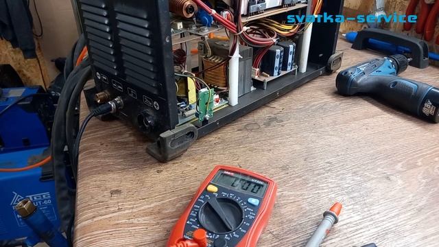 Ремонт плазмореза ТСС PRO CUT 60 смотреть онлайн