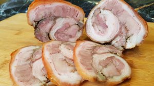 САМЫЙ ПРОСТОЙ РЕЦЕПТ ВКУСНОЙ, НЕЖНОЙ И АРОМАТНОЙ ВЕТЧИНЫ ИЗ РУЛЬКИ.