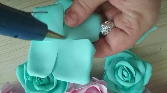 #украшениесвоимируками#цветыизфома#МК. Красивая РОЗА ИЗ ФОМА ?, СВОИМИ РУКАМИ, ЛЕГКО!!!