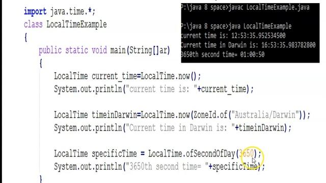 Java date time API || java 8