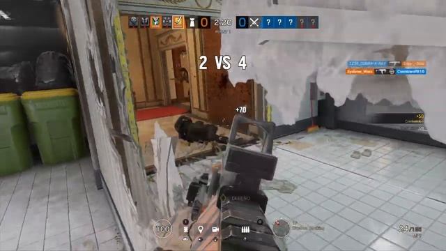 Tom Clancys Rainbow Six Siege: First game of Phantom Sight I hit an ace