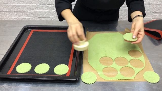 Лимонно-мятное песочное печенье "Мятный лимон": видео рецепт смотреть онлайн