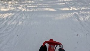 Детский снегоход.