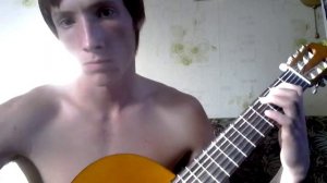 рок н рольный блюзовый риф( квадрат) в А