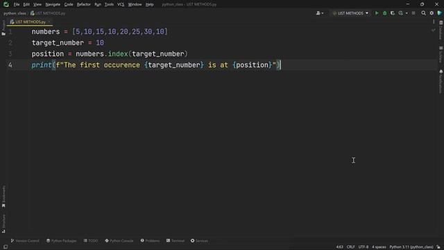 Python tutorial for Beginners | Python List Methods: A Beginner's Guide Volume - 1