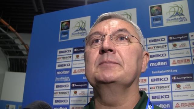 J.Kazlauskas: turiu atsiprašyti už paskutines penkias minutes, nes taip žaisti negalima смотреть онлайн