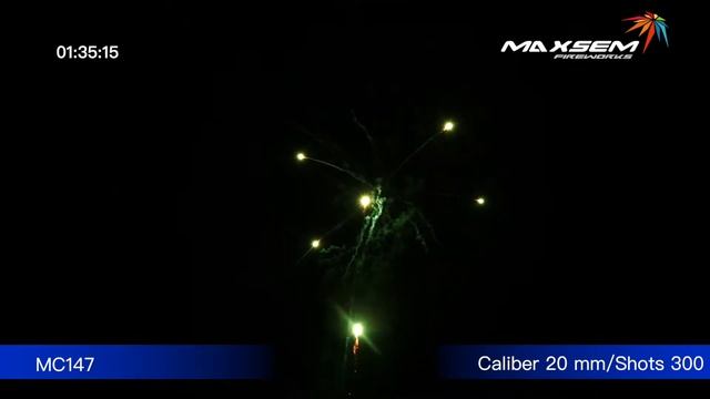 Батарея салютов MC147 Maxsem - BATTERY (0,8" 300 залпов), новое название ARMAGEDON 0.8" 300 залпов