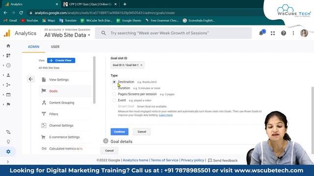 How to Set Up Goals in Google Analytics - Complete Tutorial смотреть онлайн