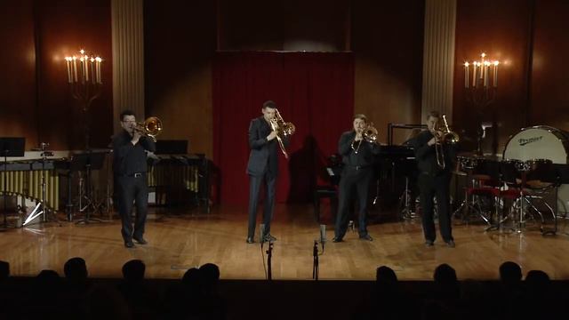 "Valencia" for trombone quartet.Alexander Fedyanin смотреть онлайн