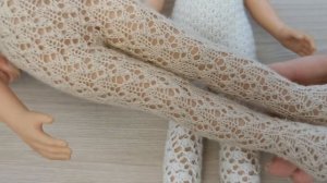 Шикарные колготки спицами и крючком!!!