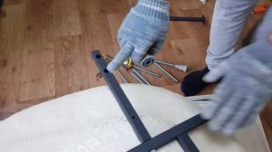 КАК СОБРАТЬ КАРКАС НЕСТАНДАРТНОЙ ВАННЫ!